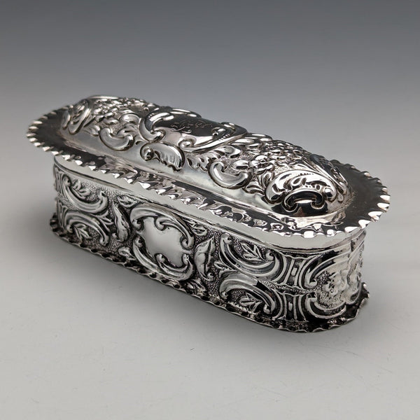 1901 年英國古董純銀盒 101 克 Mappin 和 Webb